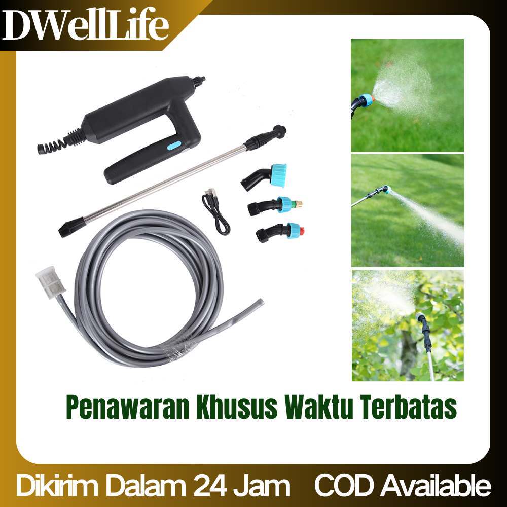 Semprot Tanaman Elektrik Portabel Baterai Mini 2000Mah 7.4V semprotan Hama Pupuk Cair Pestisida Semp