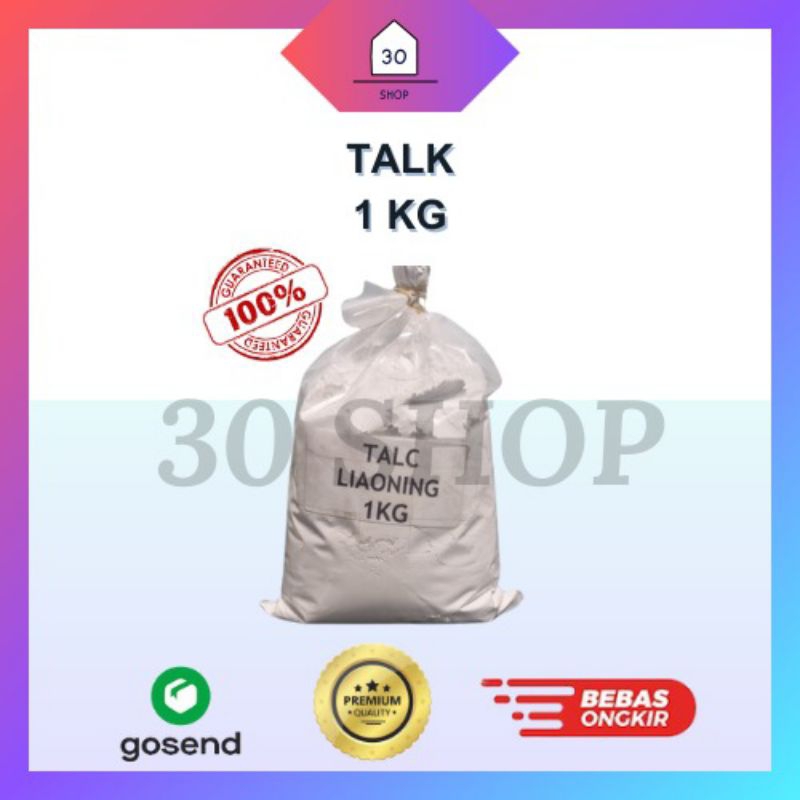 Talk / Talc / Dempul Resin / Tepung Resin 1KG
