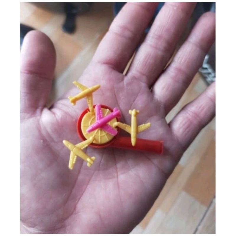 Mainan anak peluit pesawat putar lucu priwitan pesawat putar murah harga satuan perpcs