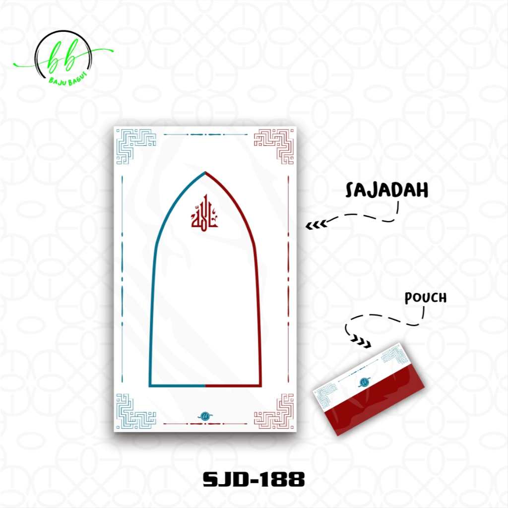 Sajadah Travel Ringan Custom Nama Travel Friendly Aesthetic Sajadah Traveling Alat Sholat Premium Mo