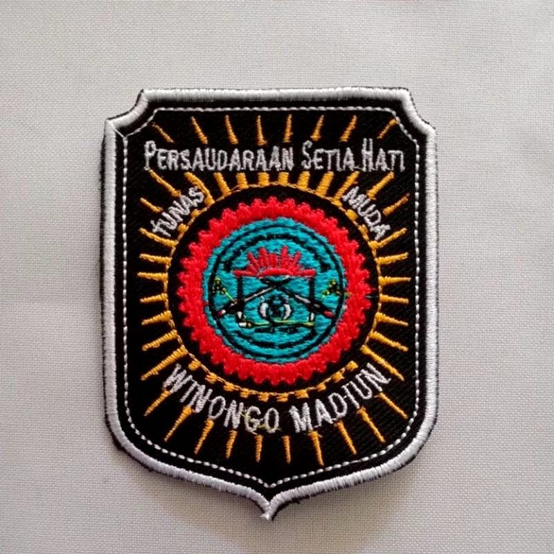 Bet PSHW Bordir Badge SH winongo Badge PSHW bet silat PSHW badge dada PSHW bet dada sh winongo badge