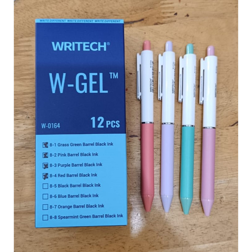 

Pulpen Gel Retractable Premium WRITECH (1pc)