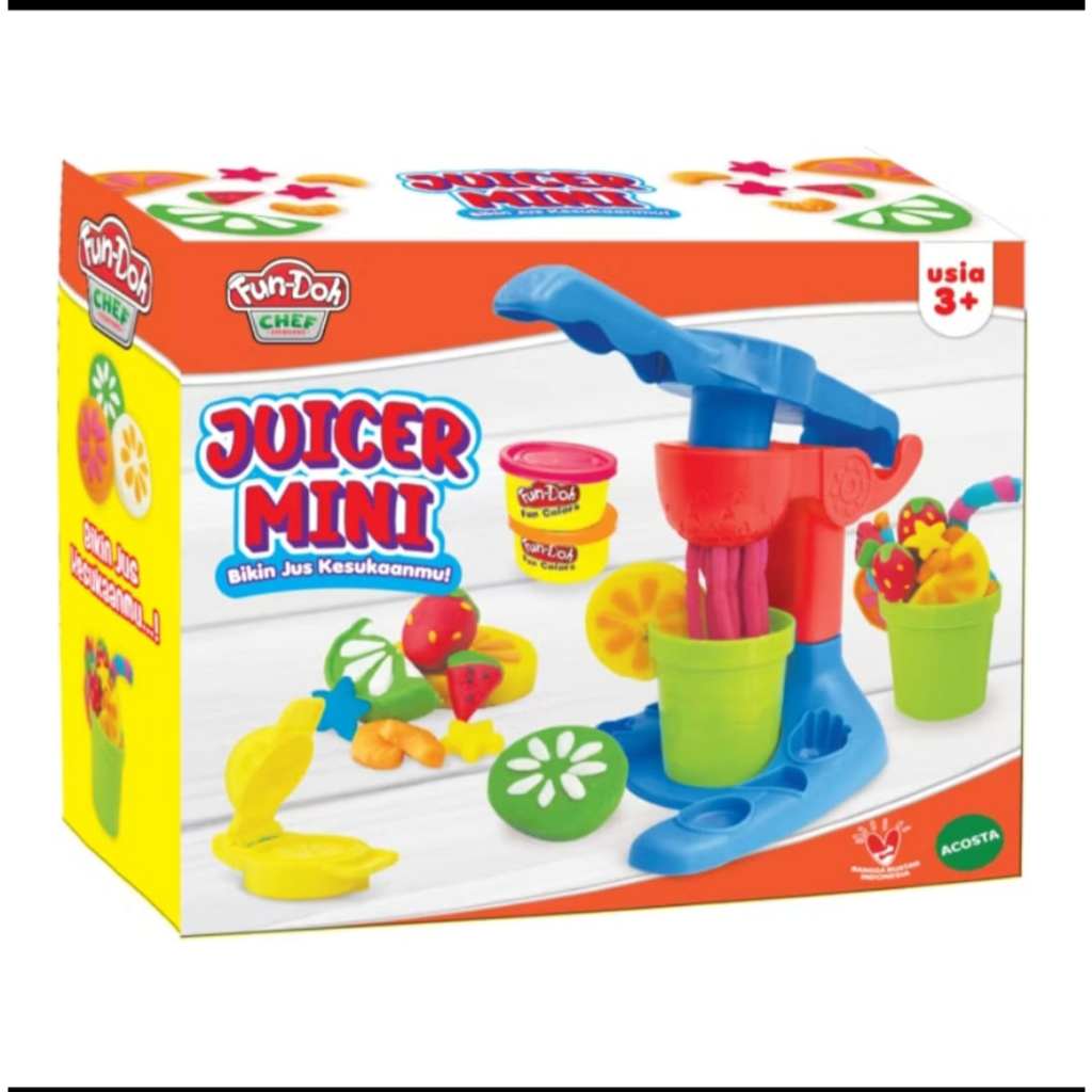 MAINAN ANAK LILIN FUN-DOH EDUKASI/FUN-DOH JUICER MINI 28194