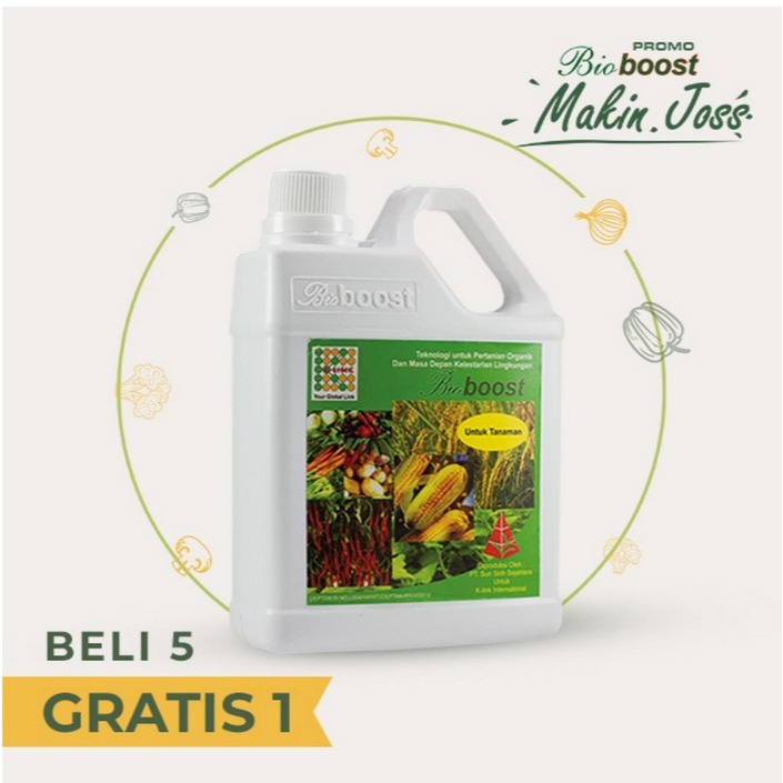 [PAKET HEMAT 6 PCS] K-BioBoost Original K-Link Pupuk Cair Organik Hayati BioBoost Pupuk Pertanian