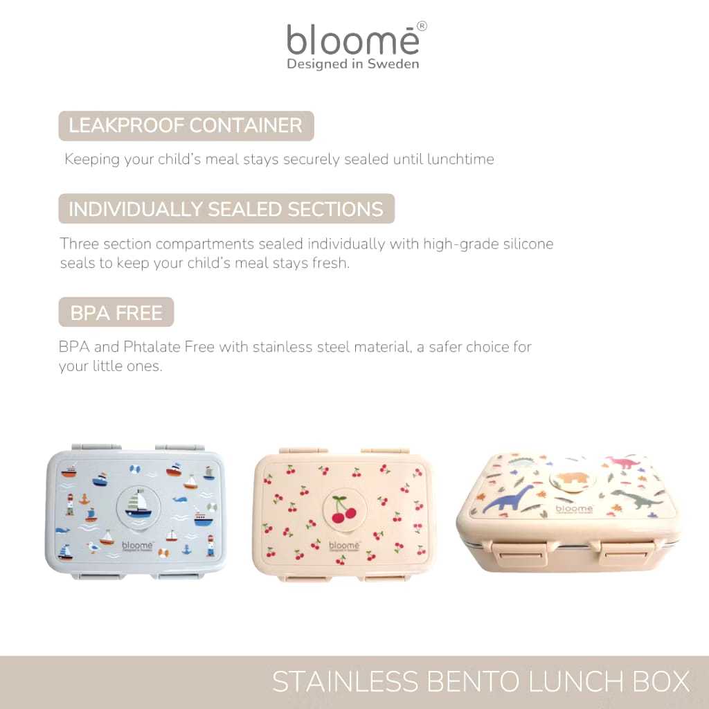 BLOOME – Stainless Bento Lunch Box