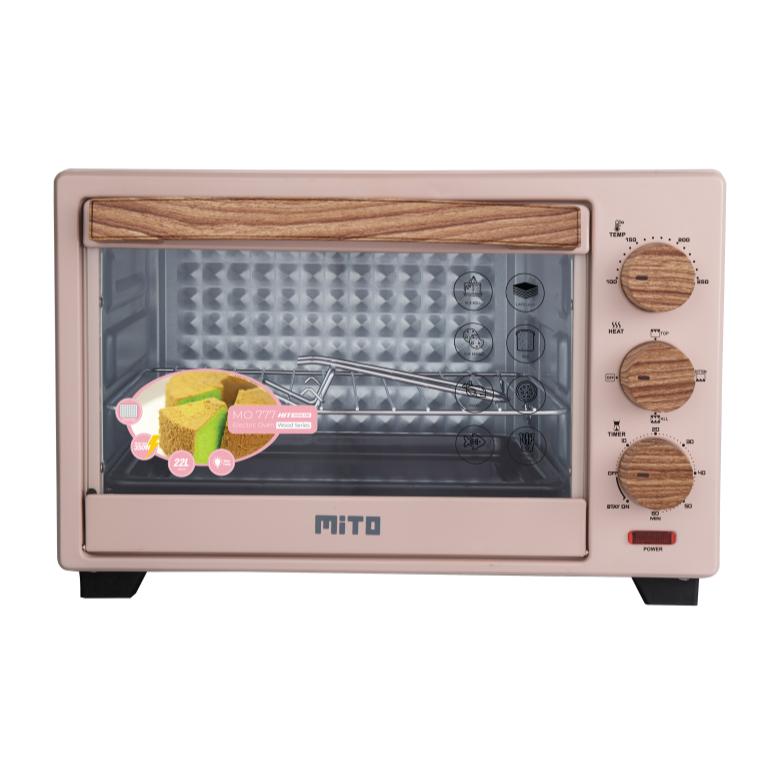 OVEN LISTRIK / OVEN / PEMANGGANG / PEMANAS / PENGHANGAT MITO MO 777 HIT / MO-777 KAPASITAS 22LITER