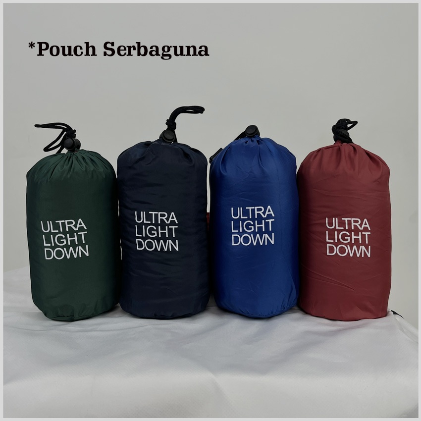 Stuffsack Tas Serut - Pouch Jaket Bulang Ultralight - Sarung Sleeping Bag - Multifungsi