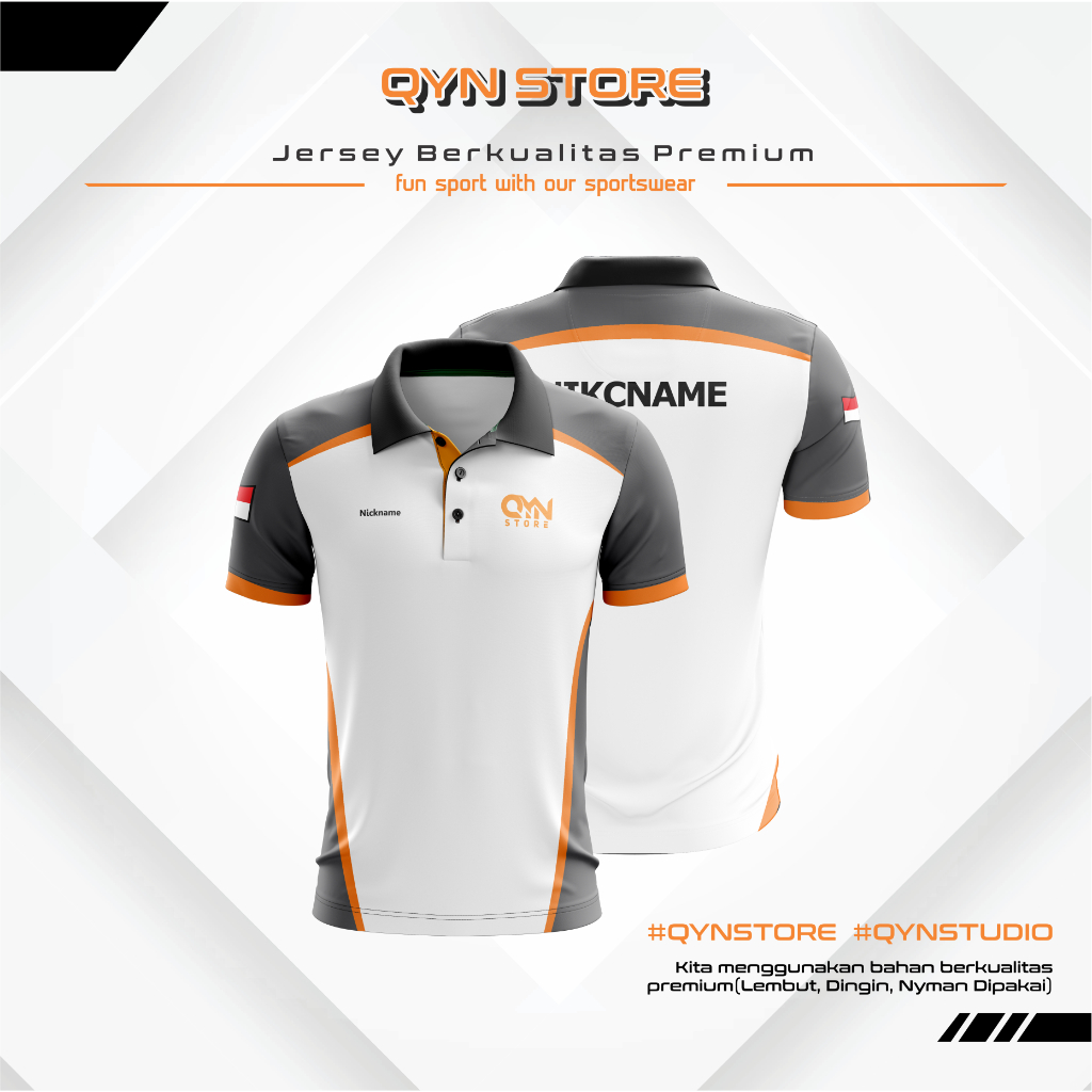 Kaos Jersey Polo Custom Design Perusahaan, Kaos Kerja, Kaos Perusahaan