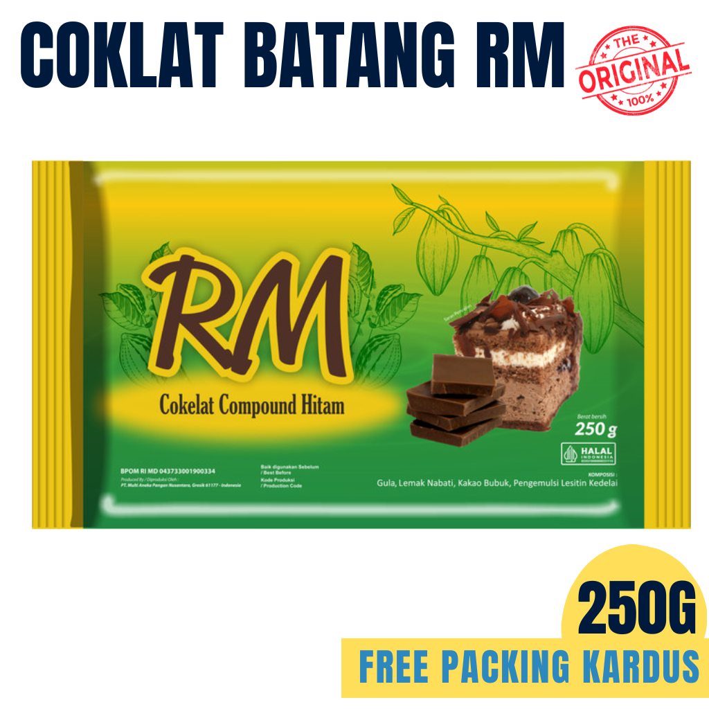 

CHOCOLATE BATANG RM 250G / COKLAT BATANG MURAH RM / COKLAT BATANG RM 250G MURAH / COKLAT COMPOUND