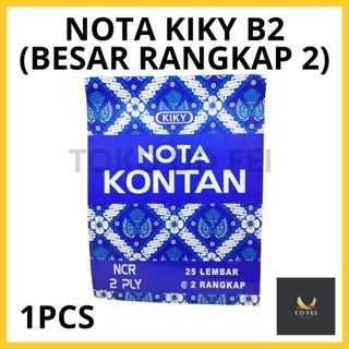

(1 PCS) Nota kontan kiky / nota kontan rangkap 2/ Nota kiky B2/ Nota besar