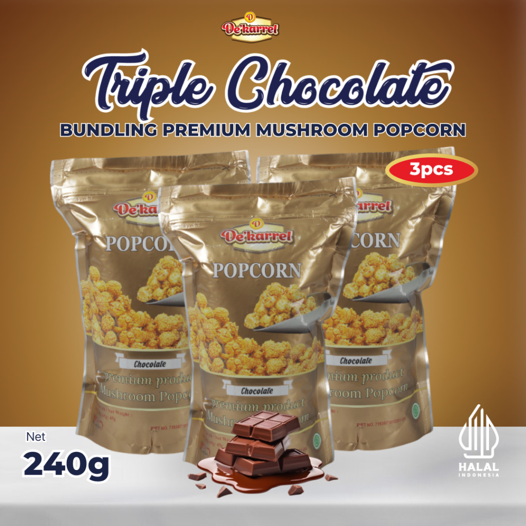 

Dekarrel Popcorn Bundling 3 Chocolate
