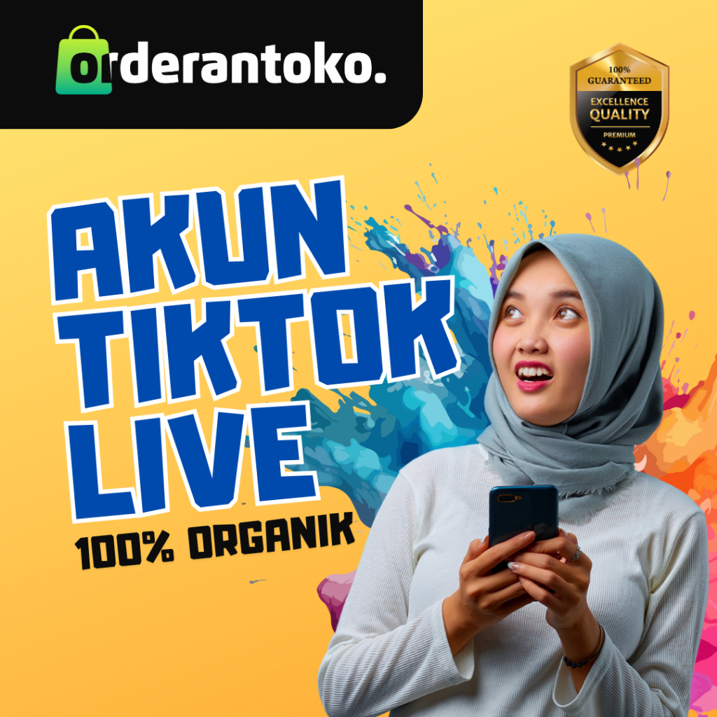 AKUN TIKTOK LIVE – AKUN TIKTOKK READY JUALAN DAN STREAMING