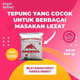 

PROMO Tepung Tapioka cap Gunung Agung 500 GR Tepung Tapioka Murah