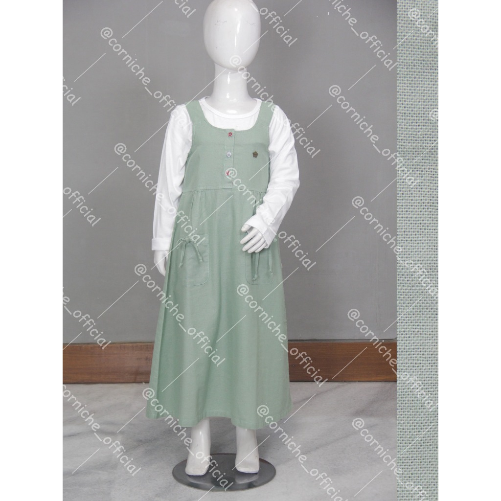 Corniche Kids Velly Overall Kids Sage - CT K50426