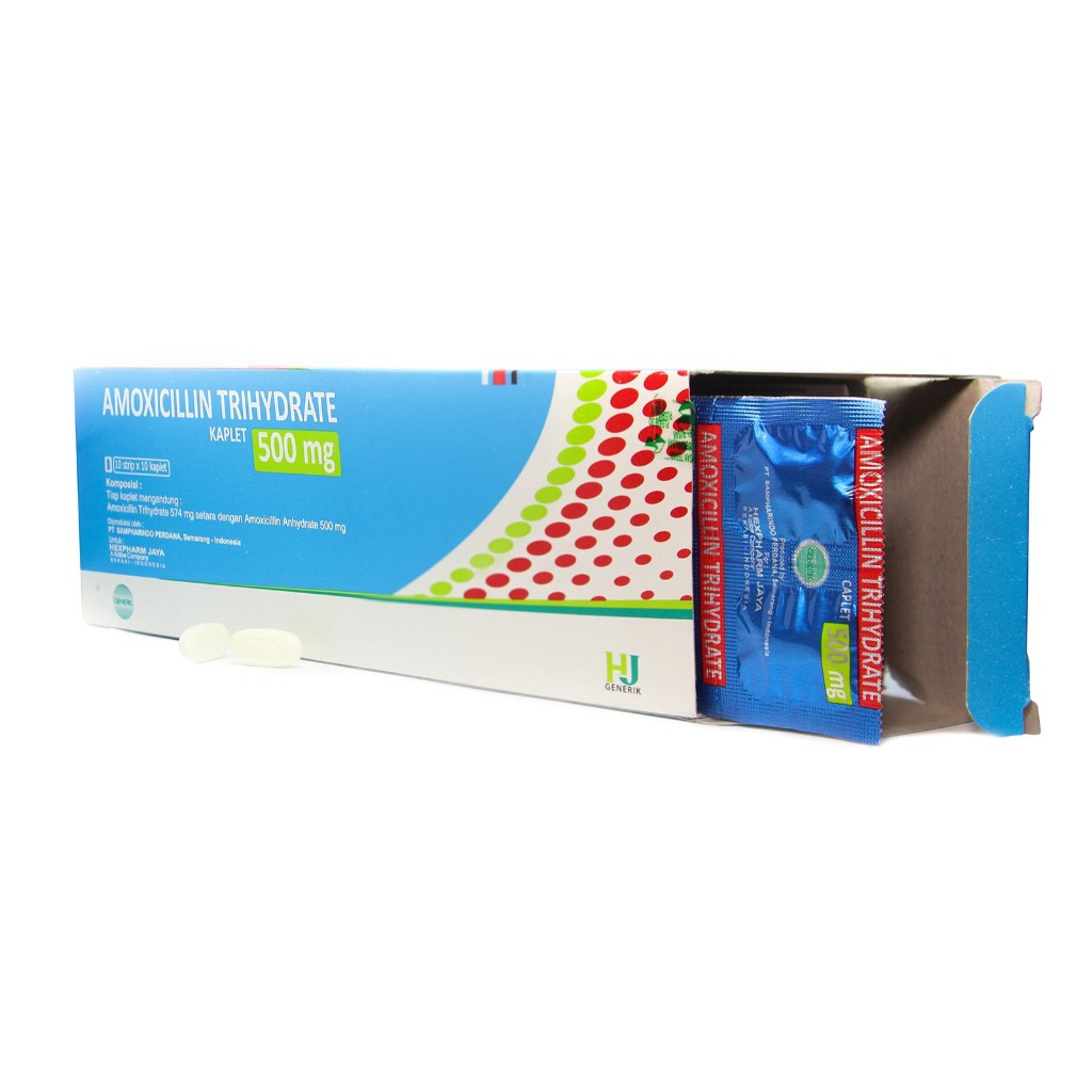 Amoxicillin 500 mg 10 Tablet
