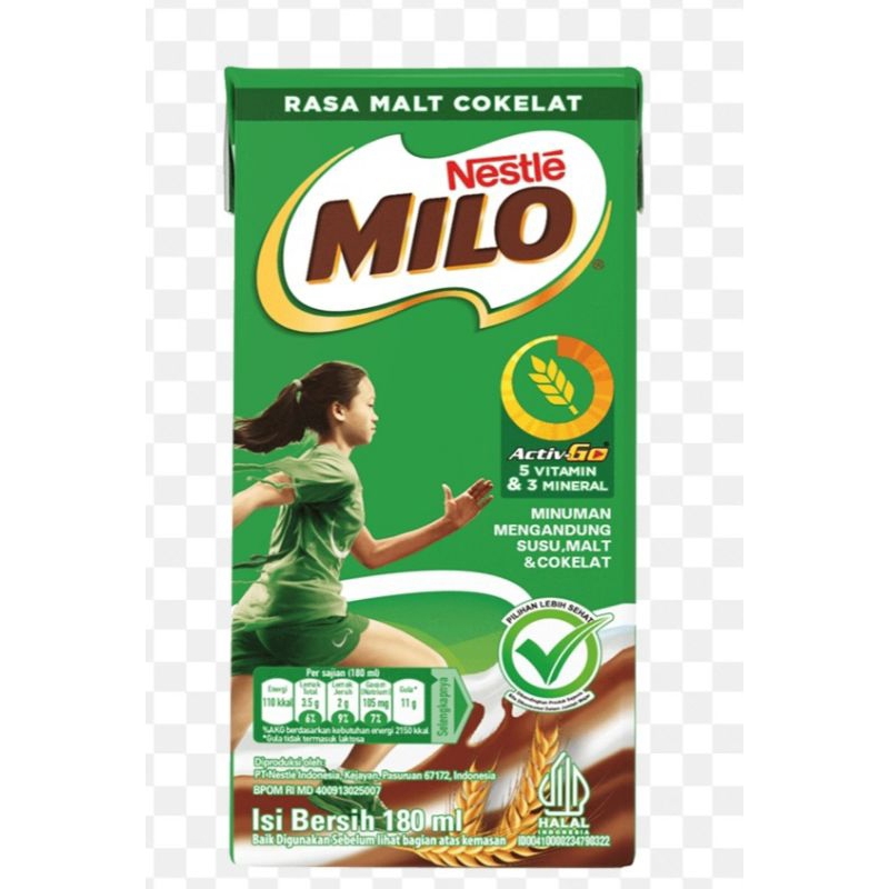 Milo Kotak 180 ML