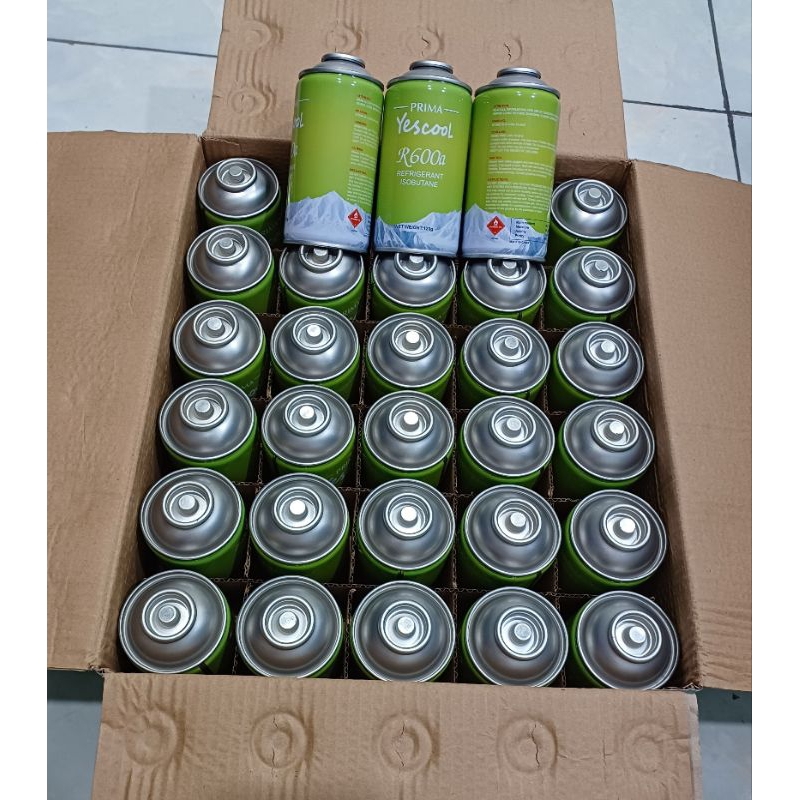 Refrigerant kaleng  R 600 / R 600a / r 600 a
