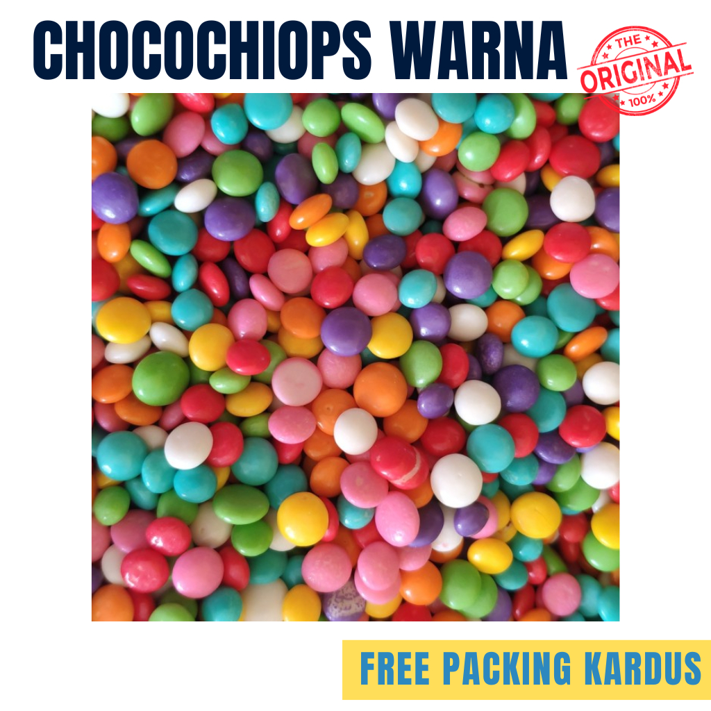 

CHOCO CHIPS WARNA WARNI / CHOCOCHIPS WARNA WARNI MARVEL SCANDIA CRUNCHY 1KG /CHOCOCHIPS WARNA MURAH