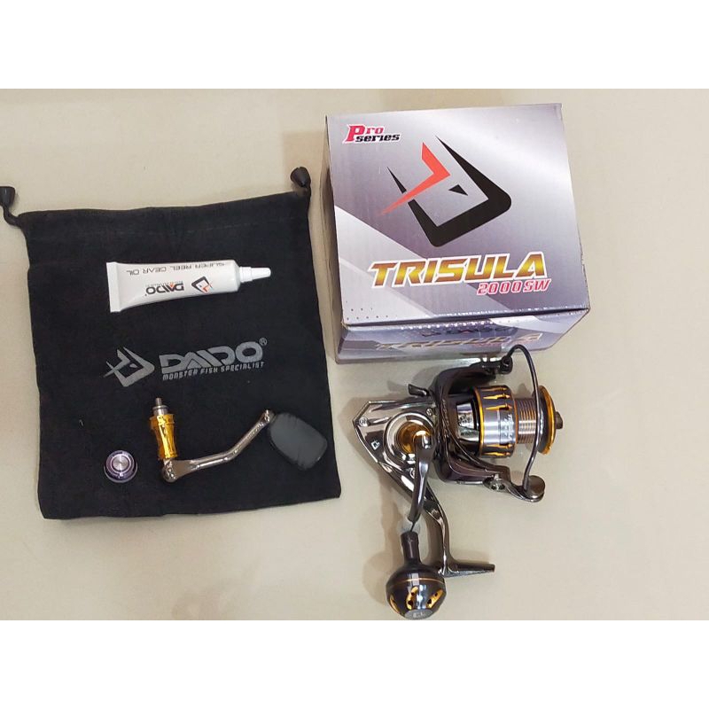 REEL PANCING DAIDO TRISULA PROSERIES 2000 POWER HANDLE