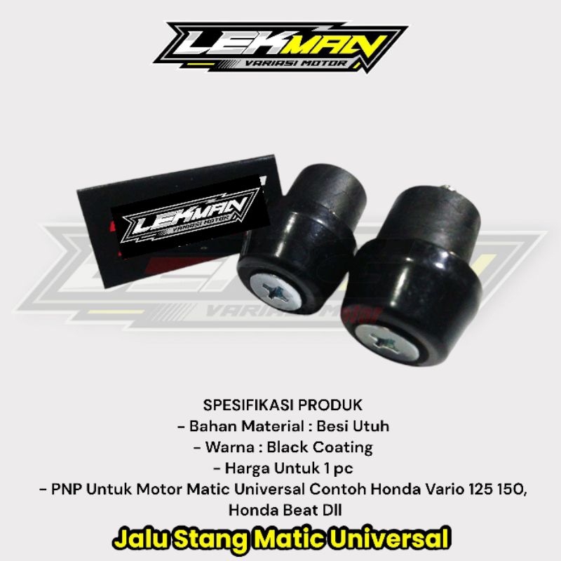 Jalu Stang Vario 125 150 Jalu Stang Beat Jalu Stang Variasi Model Original  Varian Warna Black Coati