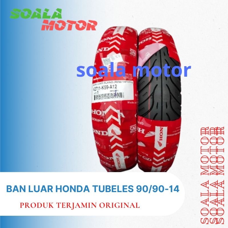 PROMO Ban belakang Federal Honda Beat Vario 110, Vario 125, Vario 150 belakang ukuran 90/90-14 Tubel
