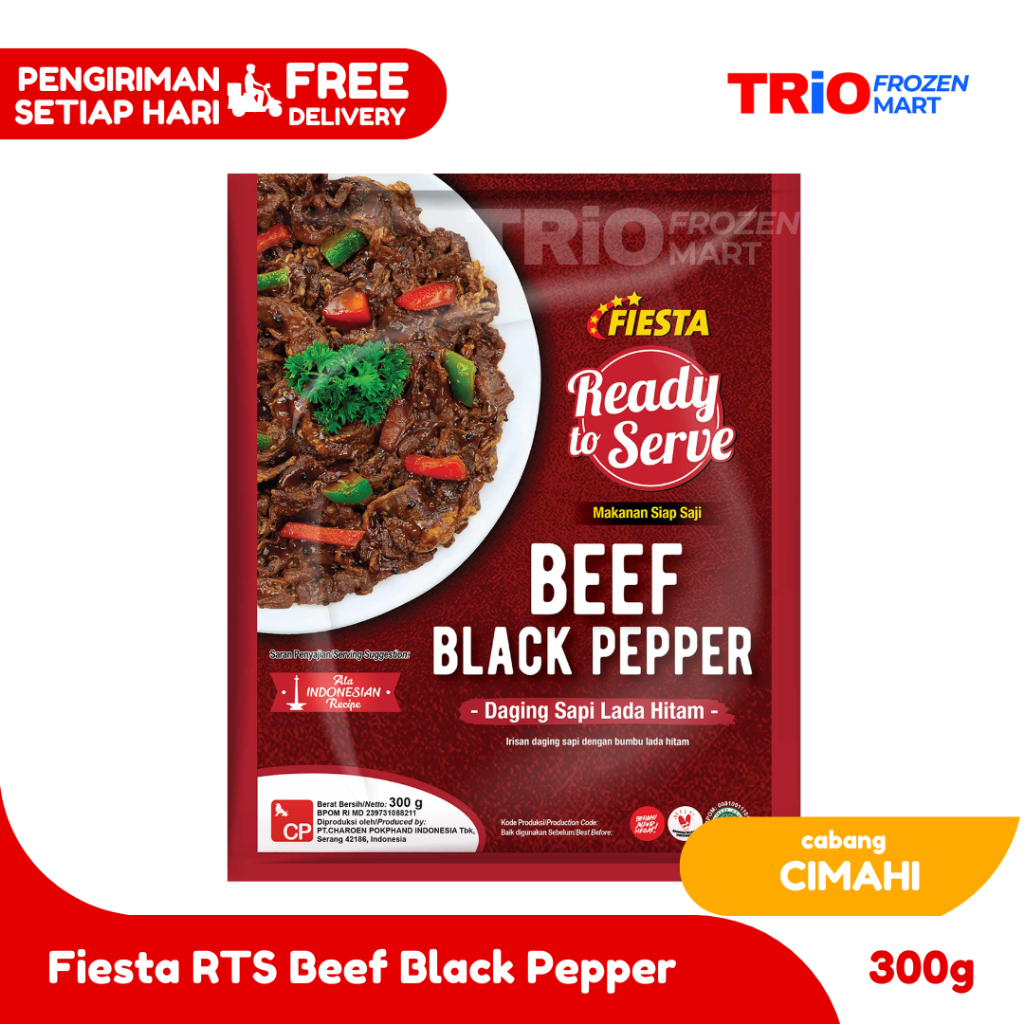 

FIESTA READY TO SERVE BEEF BLACKPAPPER - 300GR
