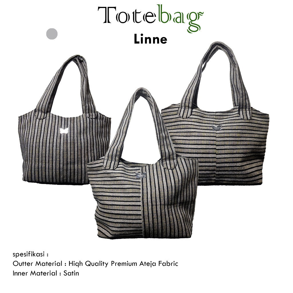 Totebag Tas Linne Tas Wanita Simple Harian