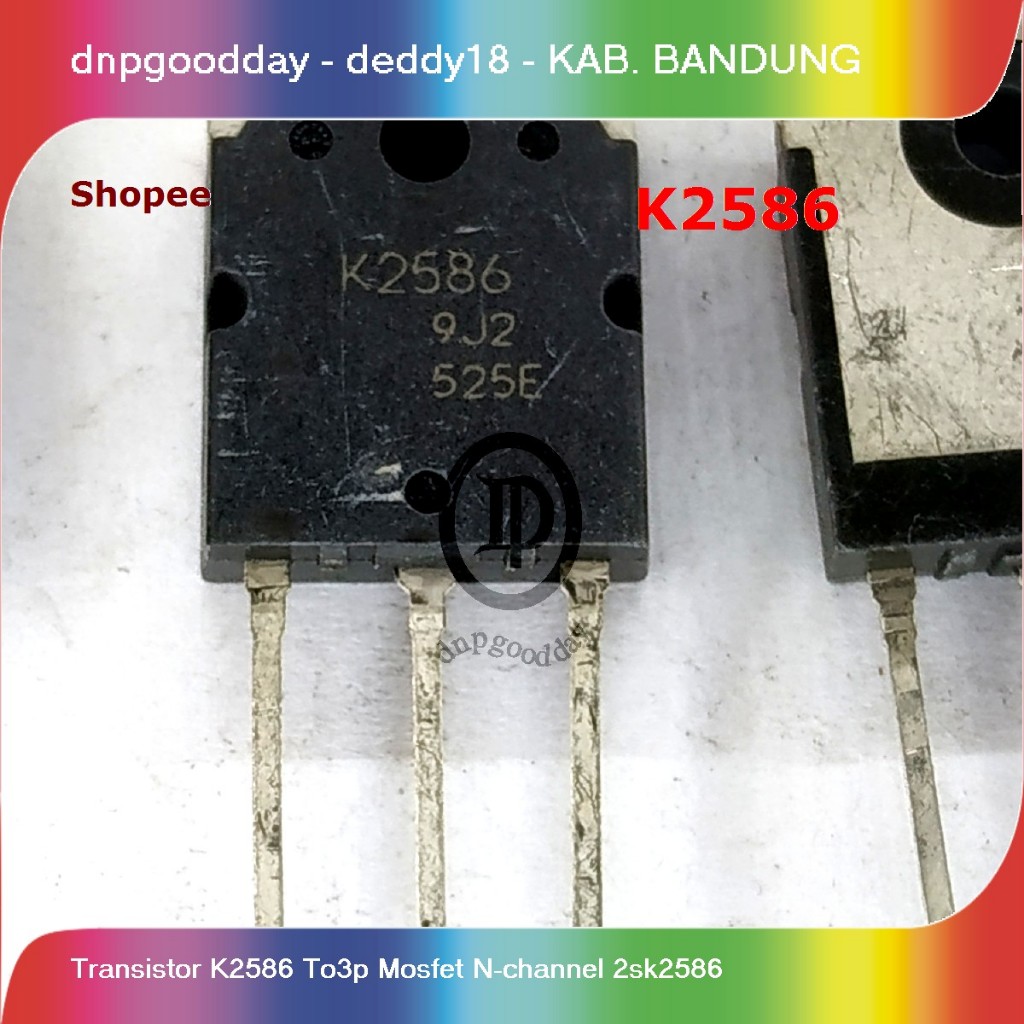 transistor k2586 to3p mosfet n-channel 2sk2586