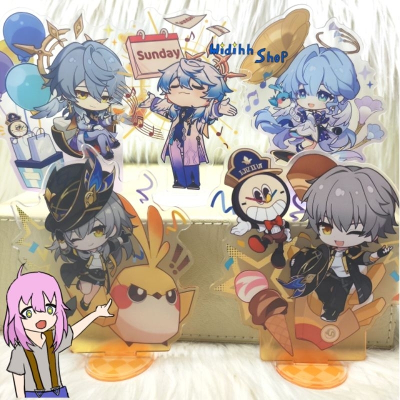 Standee Honkai Star Rail Charmony Carnival / Hoyoverse/ Mihoyo / Honkai Star Rail / Hsr / Mini / Sta