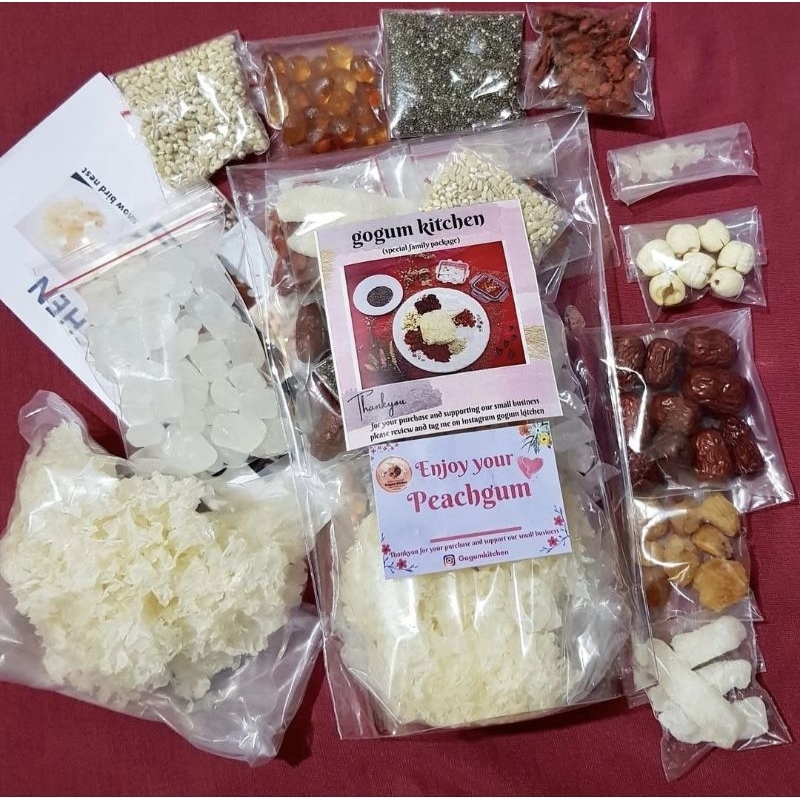 

Peach Gum Paket Mentah Super Premium GRADE A+