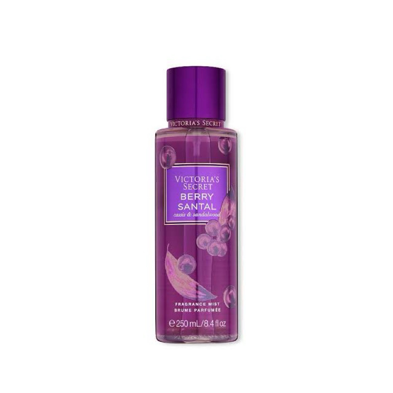 Victoria's Secret Berry Santal Fragrance Mist Victoria Secret Cassis and Sandalwood Body Mist VS per
