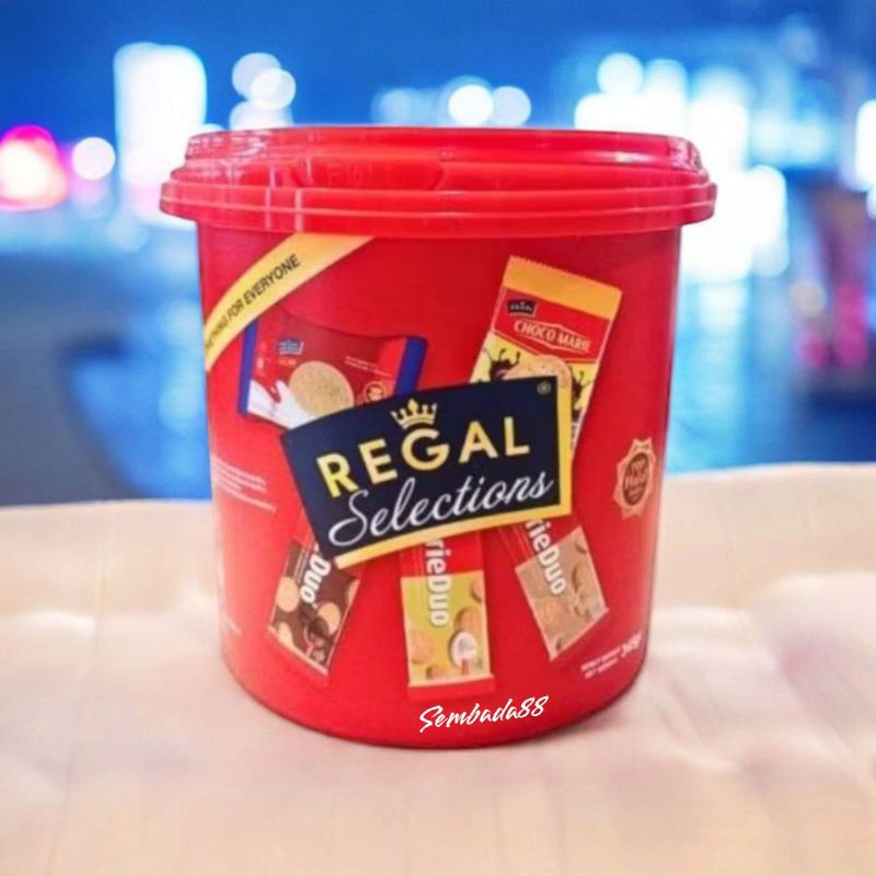 

BISKUIT MARIE REGAL SELECTION 345 GRAM / BISKUIT MARIE SUSU SANDWICH COKLAT KRIM KACANG VANILLA JAR