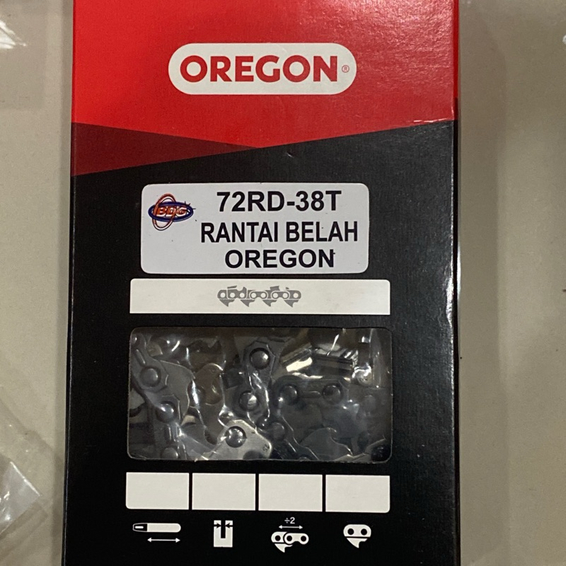 Rantai Belah Bar Oregon 22" 38T. Rantai Belah Oregon 22 Inch 38 Mata ORIGINAL
