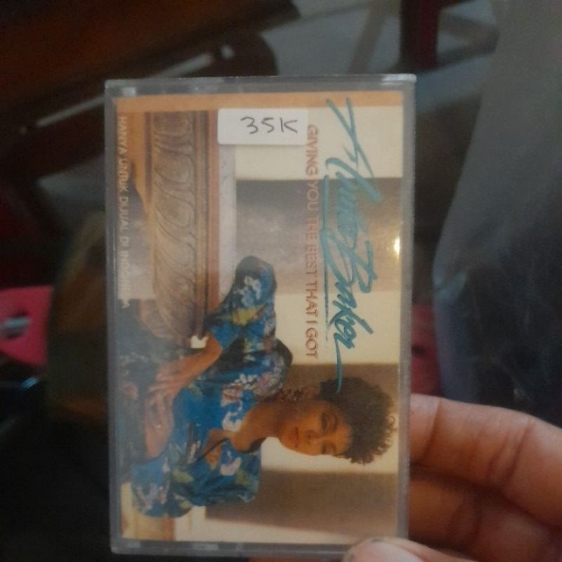 kaset pita anita baker giving you the best that i got (P040)