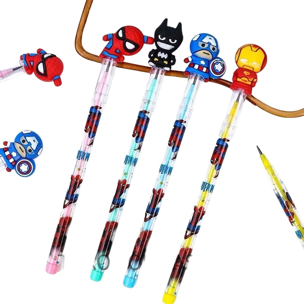 

Pensil Susun Avengers 3D Pensil Bensia Anak Sekolah Lucu Gemas Murah