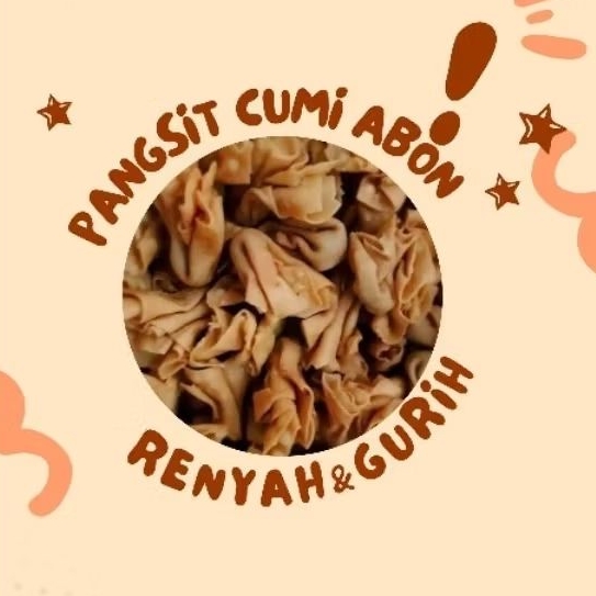 

Pangsit Cumi Abon 250gr