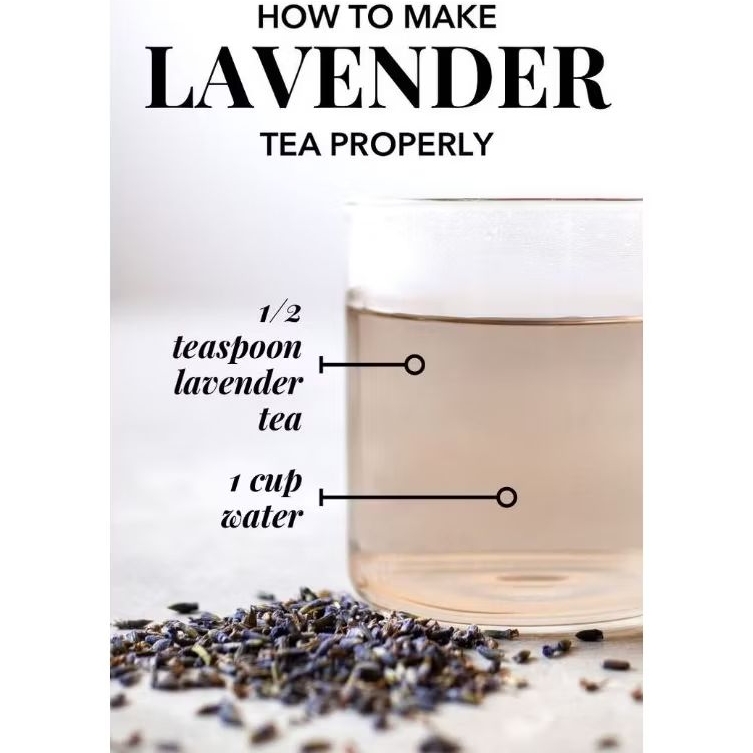 

Lavender Tea, teh bunga Lavender 25g