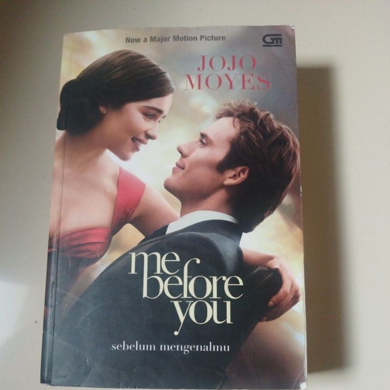 Me before you Jojo Moyes preloved Bahasa Indonesia