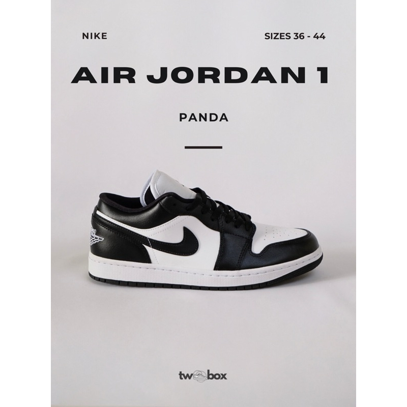 Nike Air Jordan 1 Low Panda White Black