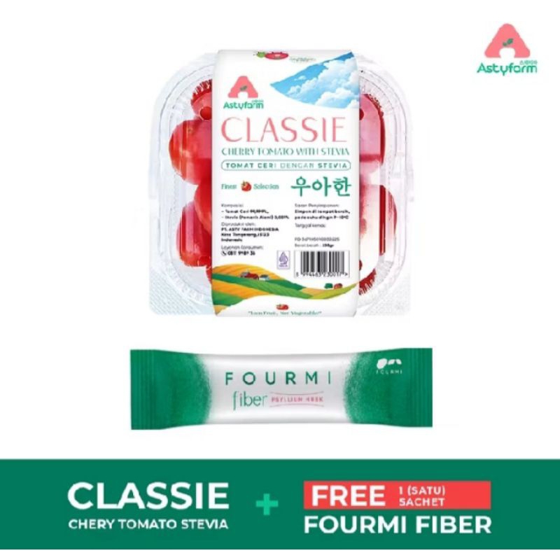 Tomat Ceri Stevia Astyfarm-Manis Alami-fiber,sehat,kualitas premium -250gr