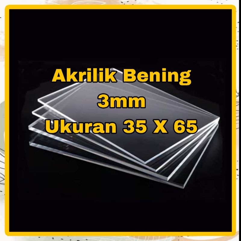 

Akrilik Lembaran Bening 3mm Ukuran 35X65 Marga Cipta Akrilik Murah Acrylic Custom Sheet Akrilik Murah Akrilik Solid akrilik potongan