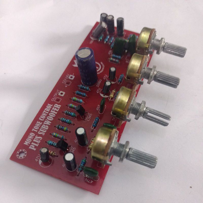 tone control mono + subwoofer