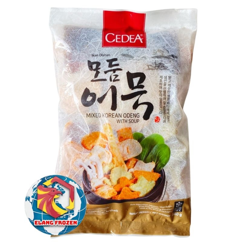 

Cedea Mix Korean Odeng With Soup 340gr