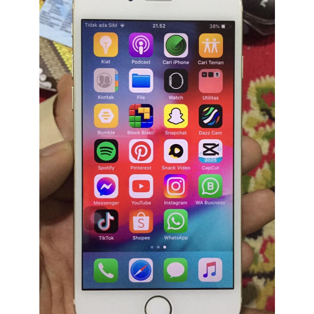 iphone 6g original 16gb, 32gb, 64gb dan 128gb barang berkualitas harga terjangkau