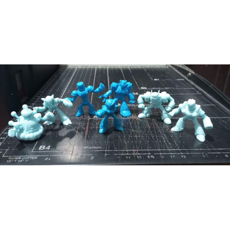 mini figure megaman rockman 7 set