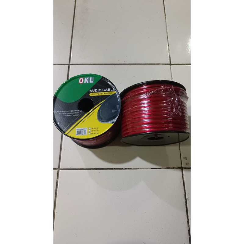 Kabel strom strum power audio accu mobil 8 AWG OKL 8AWG