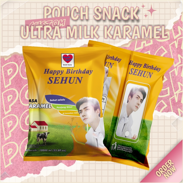 

Snack Pouch Jumbo Custom Ultra Karamel