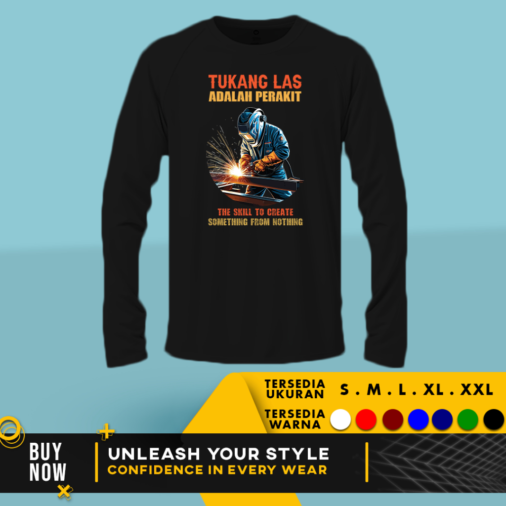 Kaos Baju Welder / Tukang Las Adalah Perakit WELDER | Cotton Combed 30s
