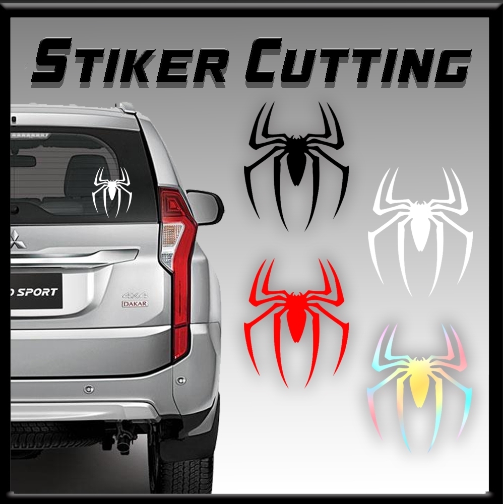 

STIKER CUTTING SPIDER TEMPELAN LABA LABA STICKER KEREN TERMURAH DAN TERLARIS