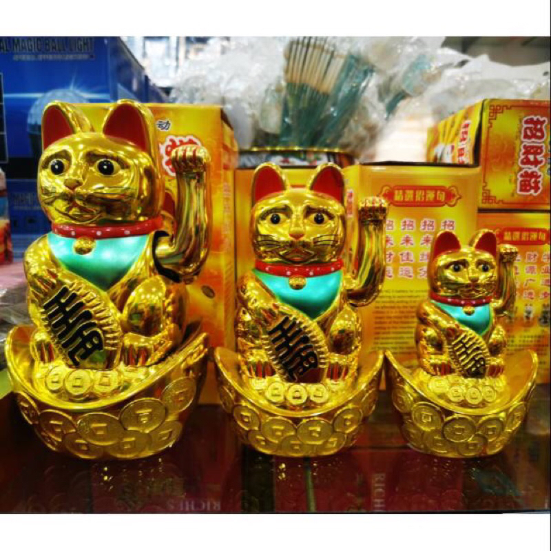 Jual kucing Lambai / Kucing Hoki / Kucing Goyang Hoki Keberuntungan